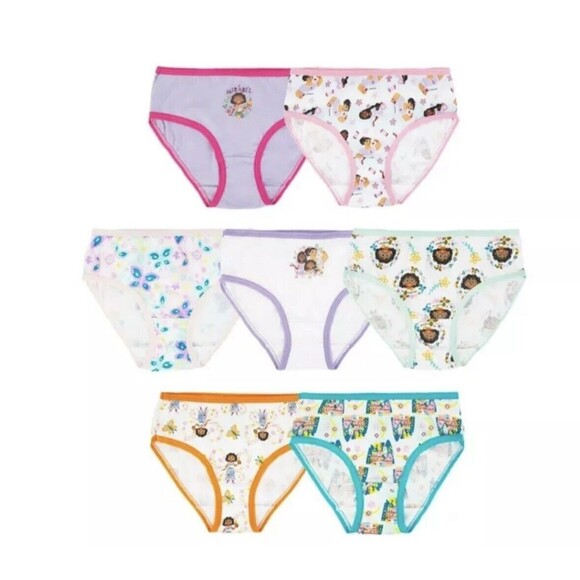 Disney Encanto Girls Underwear Panties Briefs 2 Pkg  (14 Pair) Size 4 NWT - Picture 2 of 3
